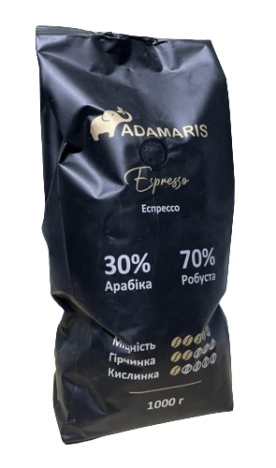 Кава в зернах Adamaris Espresso 1 кг