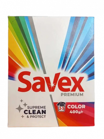 Пральний порошок Savex Color, 400 гр