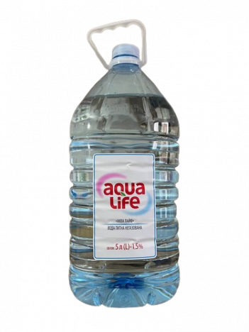Вода мінеральна AquaLife негазована, 5л