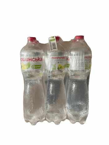 Вода мінеральна Моршинська Лимон-Лайм-М’ята слабогазована, 6х1,5л