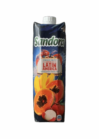 Нектар Sandora “Carnival of Latin America” з бананів, папаї та лічі, 0,95л