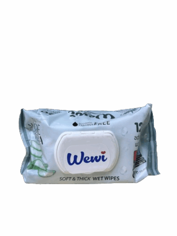 Вологі серветки Wewi “Алое вера”, 120шт.